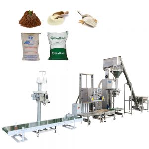 Puoliautomaattinen kierukkamittauskone jauhetuotteelle