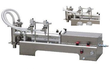 kaksi päätä männän täyttöainetta