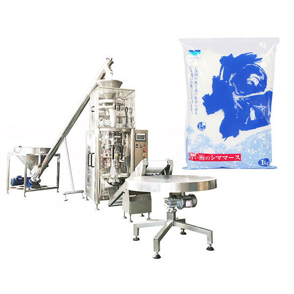 Pystysuorat täyttötulppa, jossa volumetrinen kuppi suolaa varten