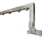 Monen täyttöpisteen ämpärisyöttöhissi